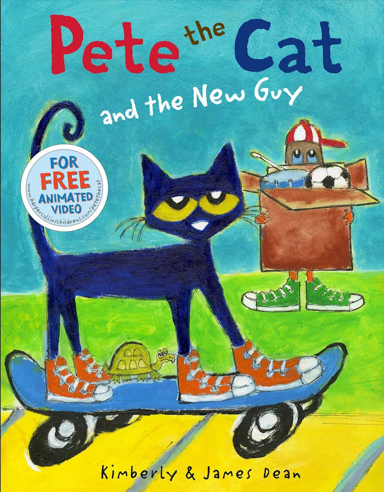 Cover image for Pete the Cat and the New Guy, isbn: 9780062275639