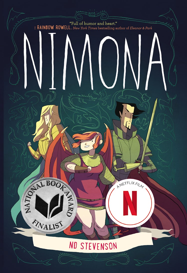 Cover image for Nimona, isbn: 9780062278234
