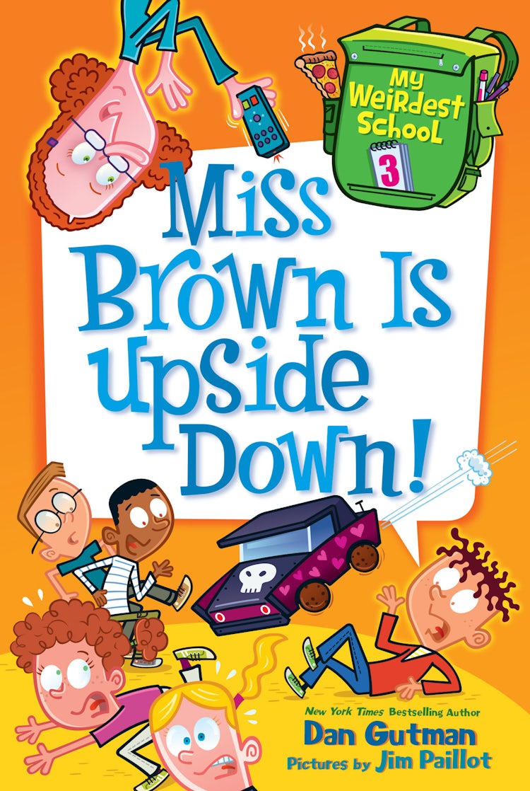 Cover image for My Weirdest School #3: Miss Brown Is Upside Down!, isbn: 9780062284297