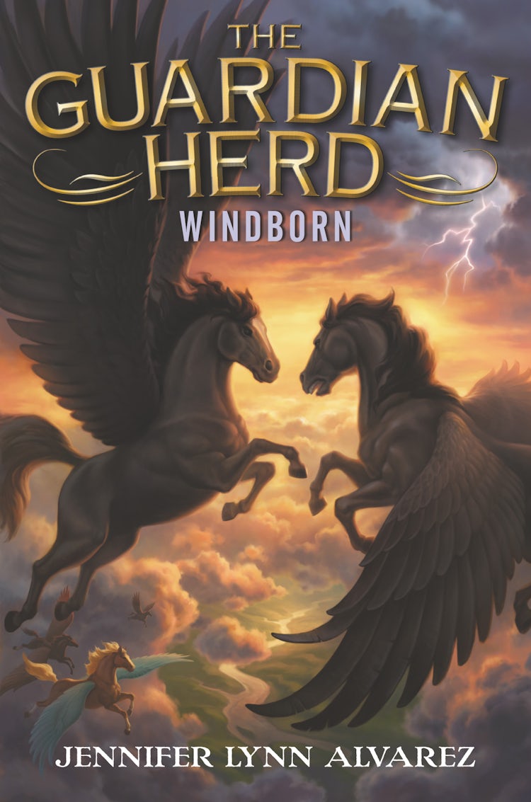 Cover image for The Guardian Herd: Windborn, isbn: 9780062286178