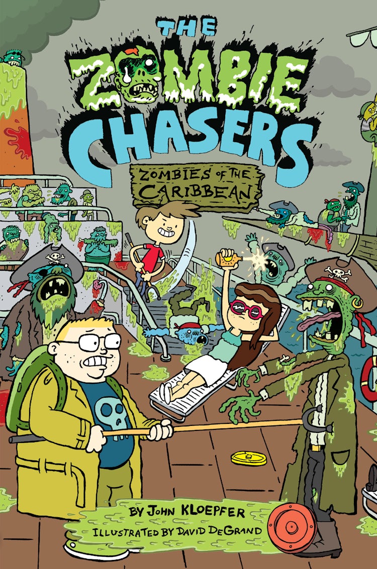 Cover image for The Zombie Chasers #6: Zombies of the Caribbean, isbn: 9780062290267