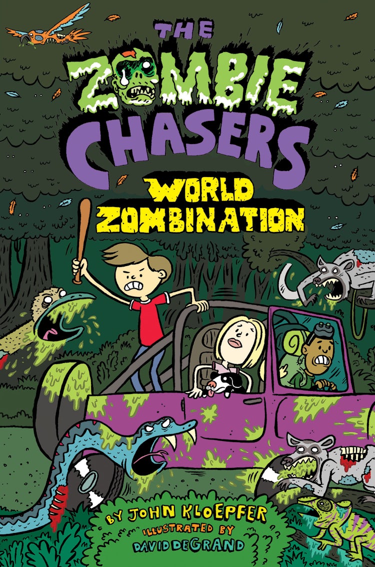 Cover image for The Zombie Chasers #7: World Zombination, isbn: 9780062290298