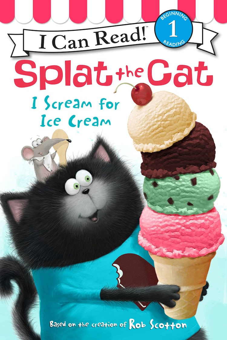 Cover image for Splat the Cat: I Scream for Ice Cream, isbn: 9780062294203