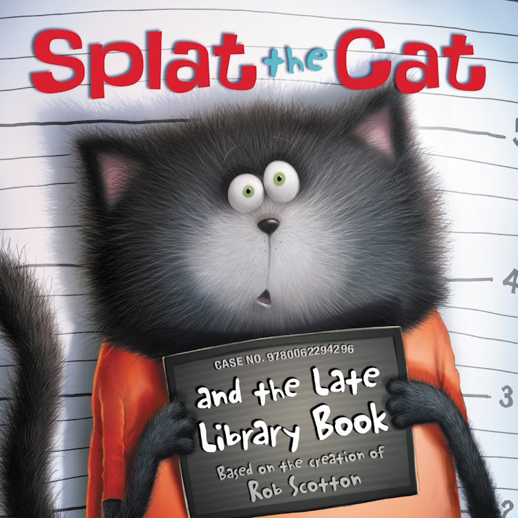 Cover image for Splat the Cat and the Late Library Book, isbn: 9780062294296