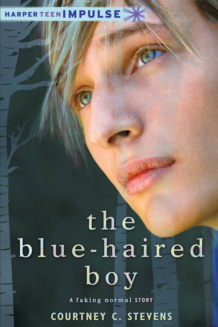 Cover image for The Blue-Haired Boy, isbn: 9780062295170
