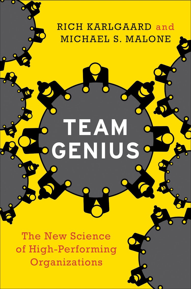 Cover image for Team Genius, isbn: 9780062302564