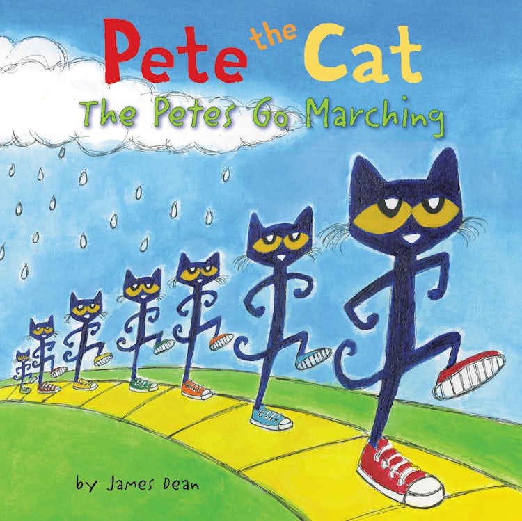 Cover image for Pete the Cat: The Petes Go Marching, isbn: 9780062304131