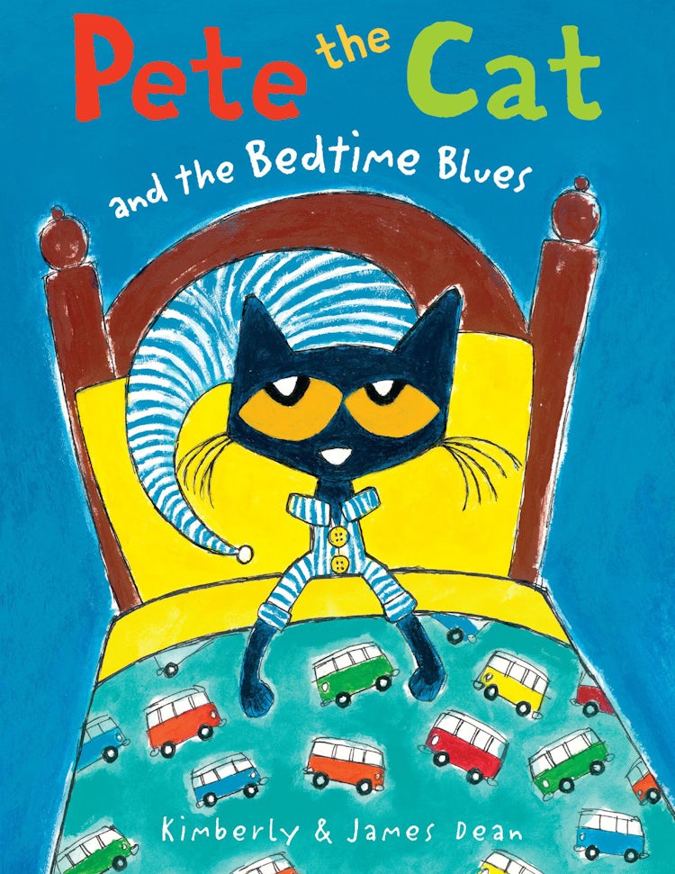 Cover image for Pete the Cat and the Bedtime Blues, isbn: 9780062304339