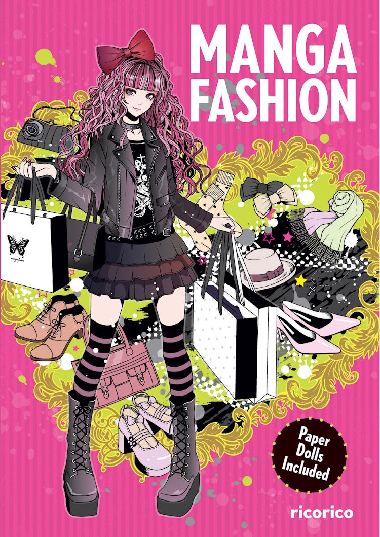 Cover image for Manga Fashion with Paper Dolls, isbn: 9780062313577