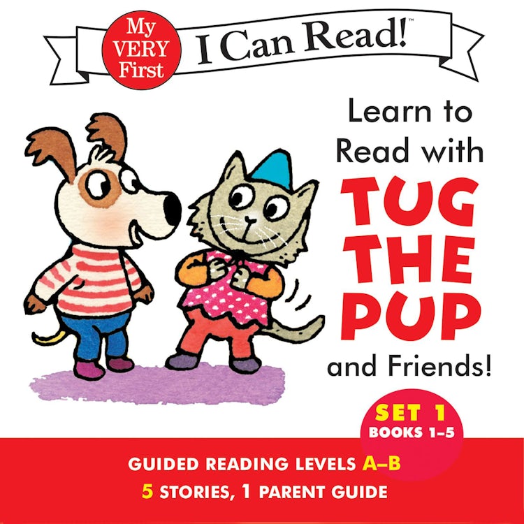 Cover image for Learn to Read with Tug the Pup and Friends! Set 1: Books 1-5, isbn: 9780062323736