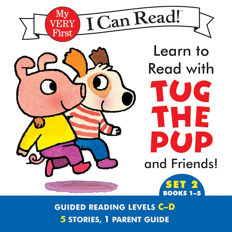Cover image for Learn to Read with Tug the Pup and Friends! Set 2: Books 1-5, isbn: 9780062323811