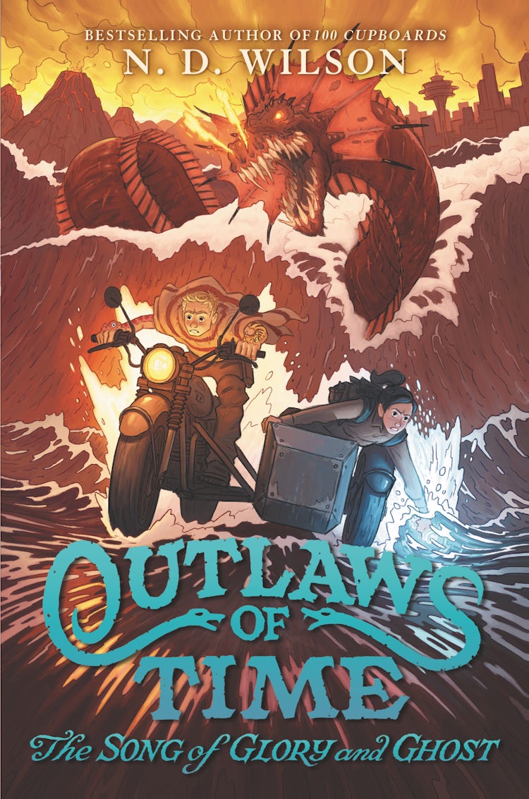 Cover image for Outlaws of Time #2: The Song of Glory and Ghost, isbn: 9780062327314