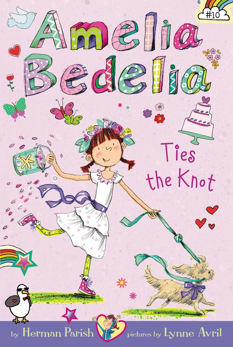Cover image for Amelia Bedelia Chapter Book #10: Amelia Bedelia Ties the Knot, isbn: 9780062334183