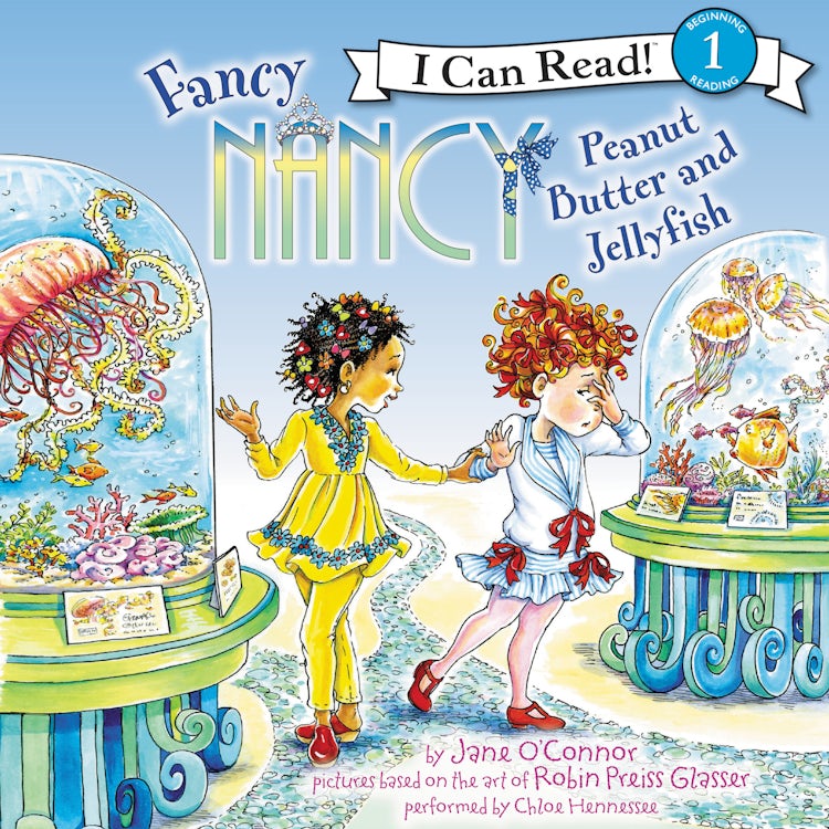 Cover image for Fancy Nancy: Peanut Butter and Jellyfish, isbn: 9780062345592