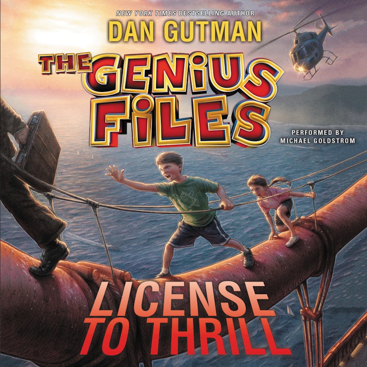 Cover image for The Genius Files #5: License to Thrill, isbn: 9780062346179