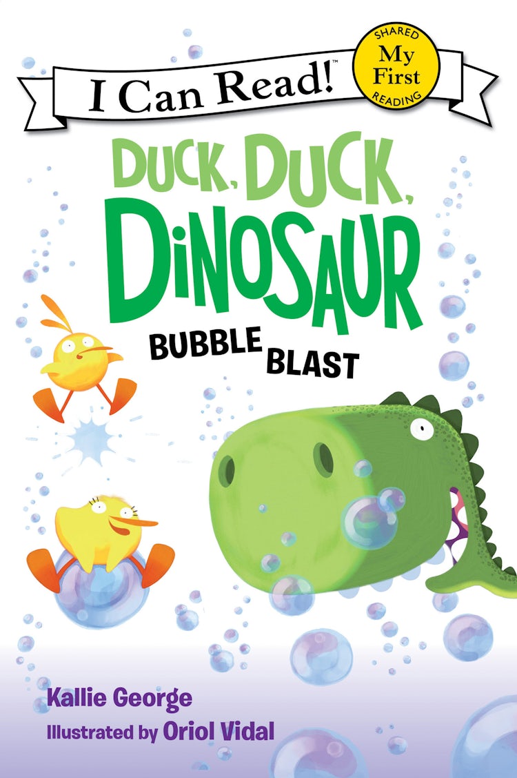 Cover image for Duck, Duck, Dinosaur: Bubble Blast, isbn: 9780062353139
