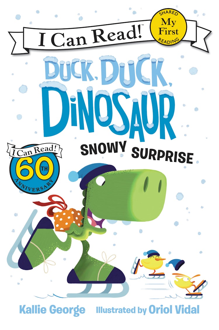 Cover image for Duck, Duck, Dinosaur: Snowy Surprise, isbn: 9780062353207