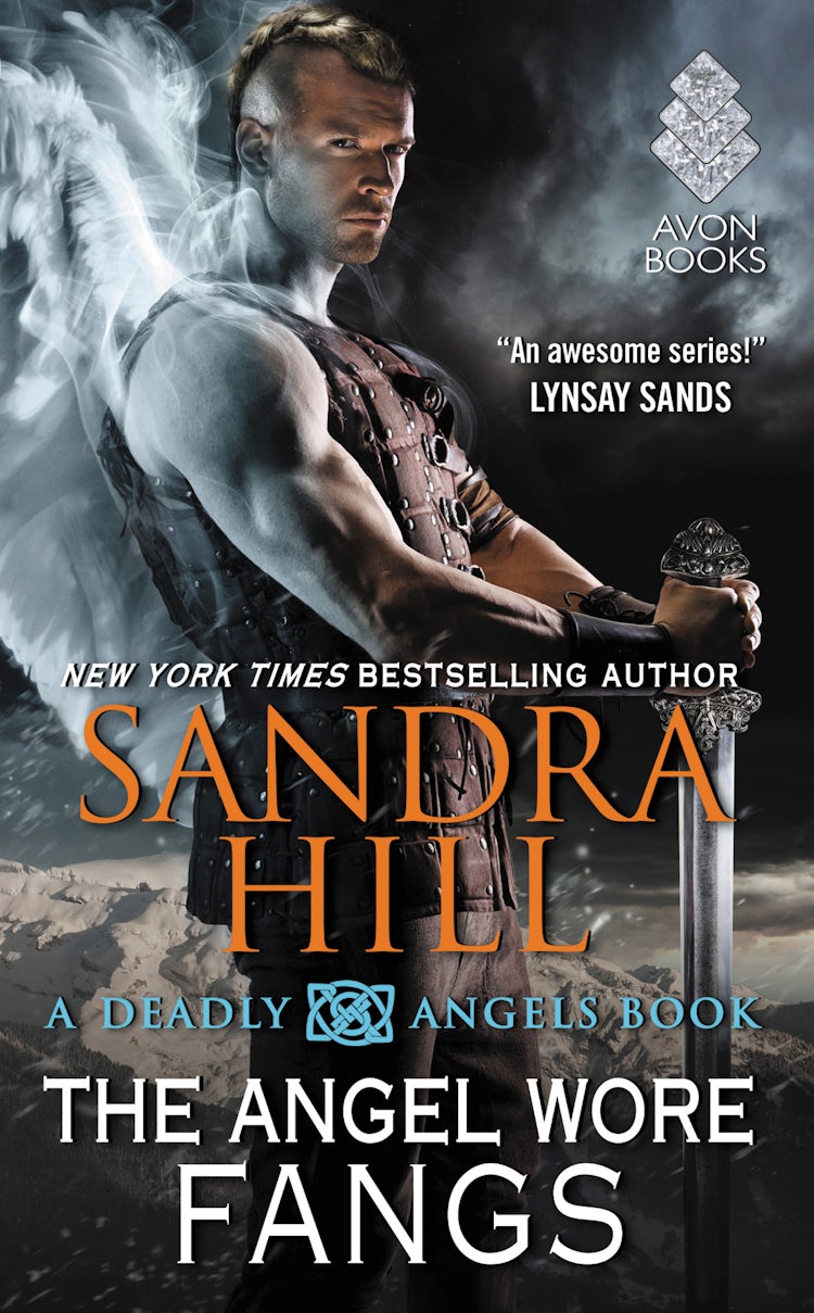Cover image for The Angel Wore Fangs, isbn: 9780062356550