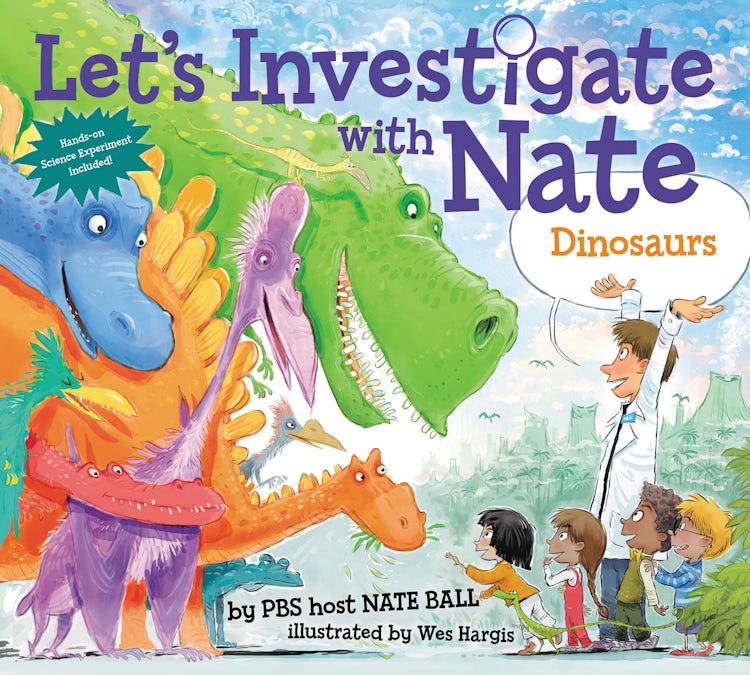 Cover image for Let's Investigate with Nate #3: Dinosaurs, isbn: 9780062357472