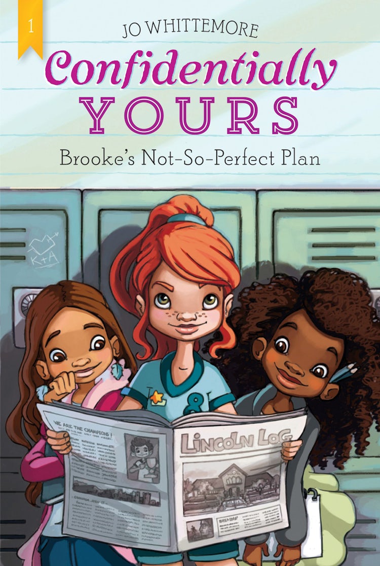 Cover image for Confidentially Yours #1: Brooke's Not-So-Perfect Plan, isbn: 9780062358943