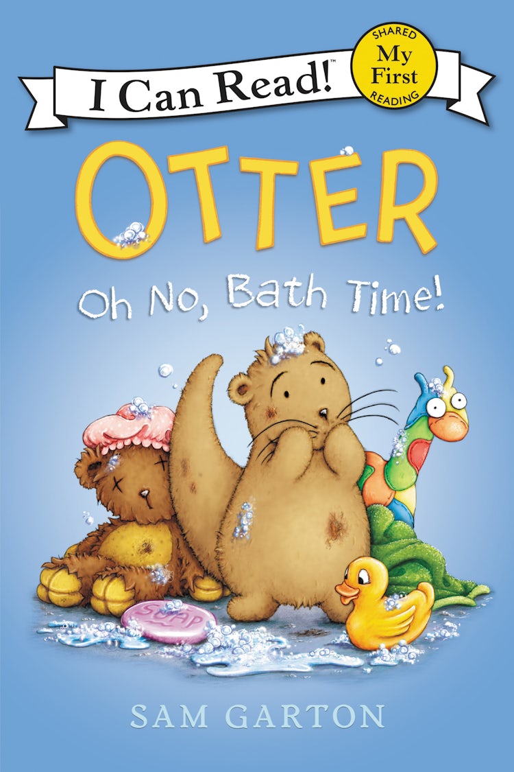 Cover image for Otter: Oh No, Bath Time!, isbn: 9780062366597