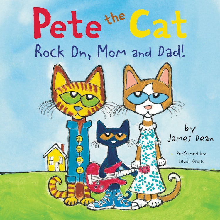 Cover image for Pete the Cat: Rock On, Mom and Dad!, isbn: 9780062368102
