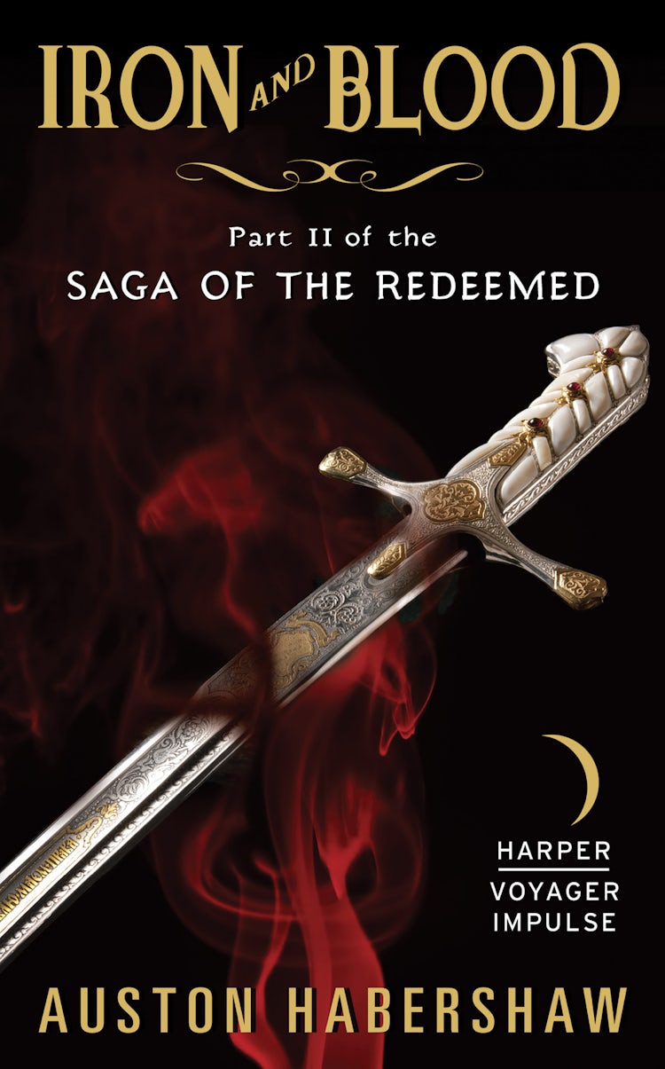 Cover image for Iron and Blood, isbn: 9780062369178