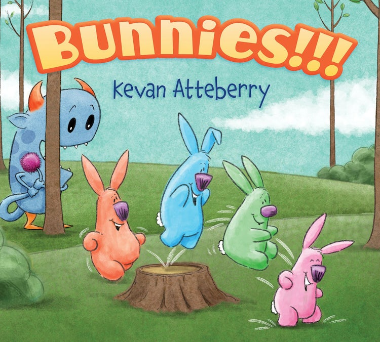 Cover image for Bunnies!!!, isbn: 9780062371775