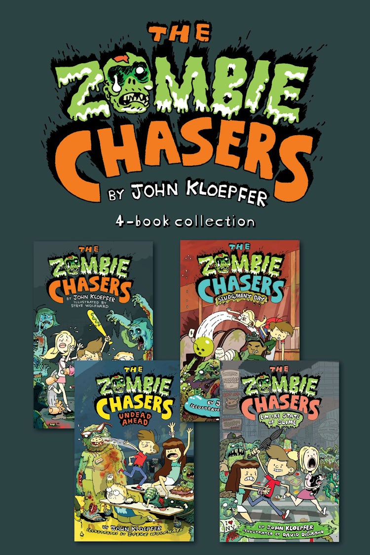 Cover image for Zombie Chasers 4-Book Collection, isbn: 9780062373137