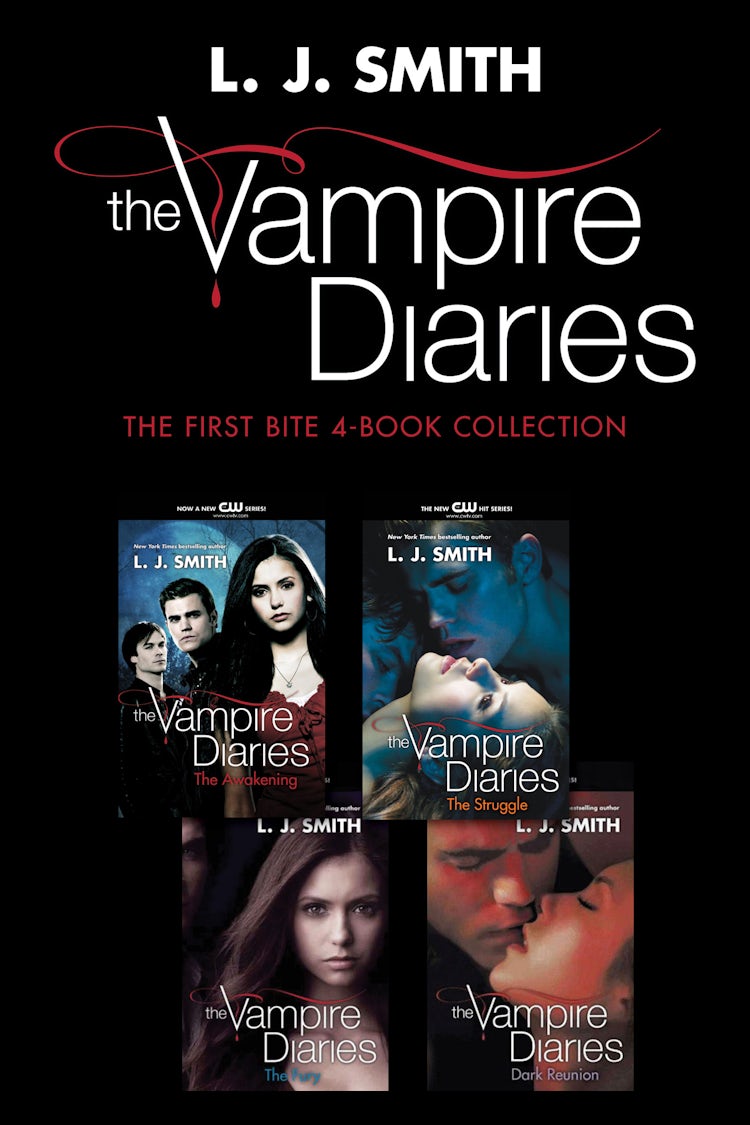 Cover image for Vampire Diaries: The First Bite 4-Book Collection, isbn: 9780062373144