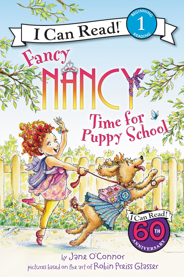 Cover image for Fancy Nancy: Time for Puppy School, isbn: 9780062377883