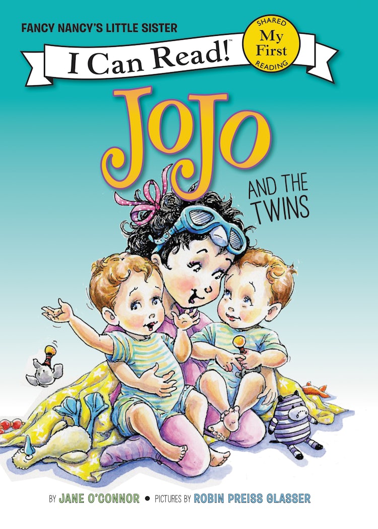 Cover image for Fancy Nancy: JoJo and the Twins, isbn: 9780062378064