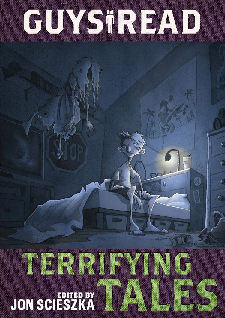 Cover image for Guys Read: Terrifying Tales, isbn: 9780062385598