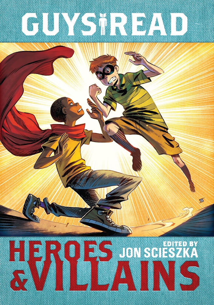 Cover image for Guys Read: Heroes & Villains, isbn: 9780062385628