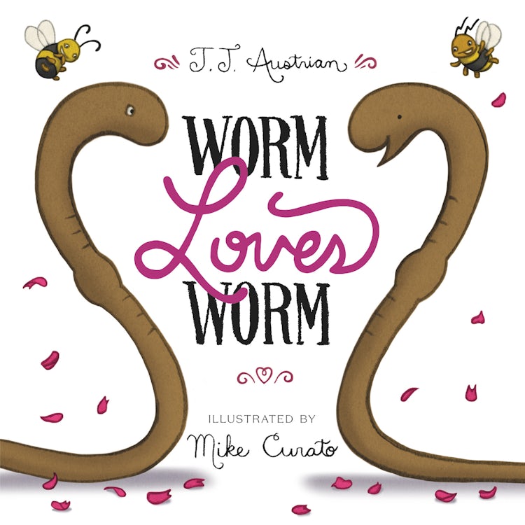 Cover image for Worm Loves Worm, isbn: 9780062386335