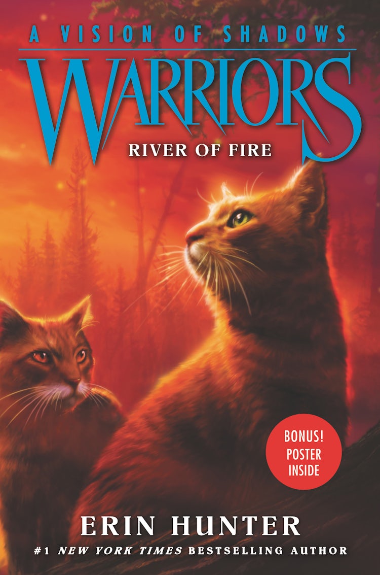 Cover image for Warriors: A Vision of Shadows #5: River of Fire, isbn: 9780062386564