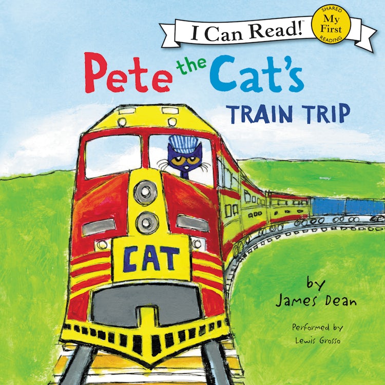 Cover image for Pete the Cat's Train Trip, isbn: 9780062398161