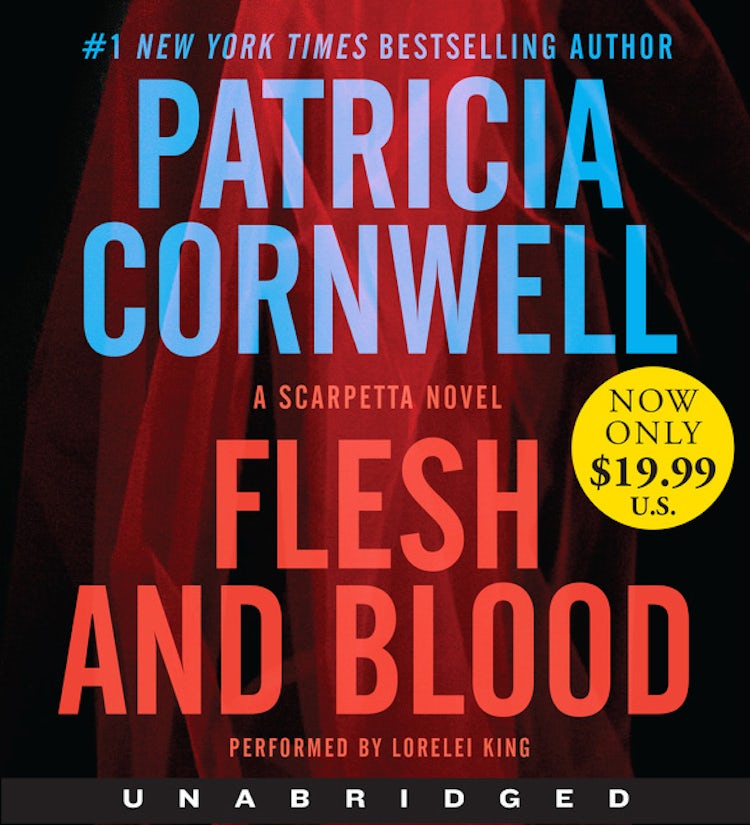 Cover image for Flesh and Blood Unabridged CD: A Scarpetta Novel 10/720, isbn: 9780062401014