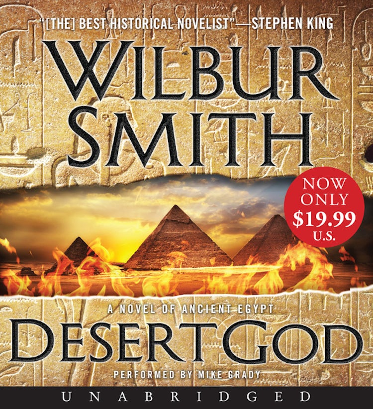 Cover image for Desert God Unabridged Cd: A Novel Of Ancient Egypt, isbn: 9780062401045