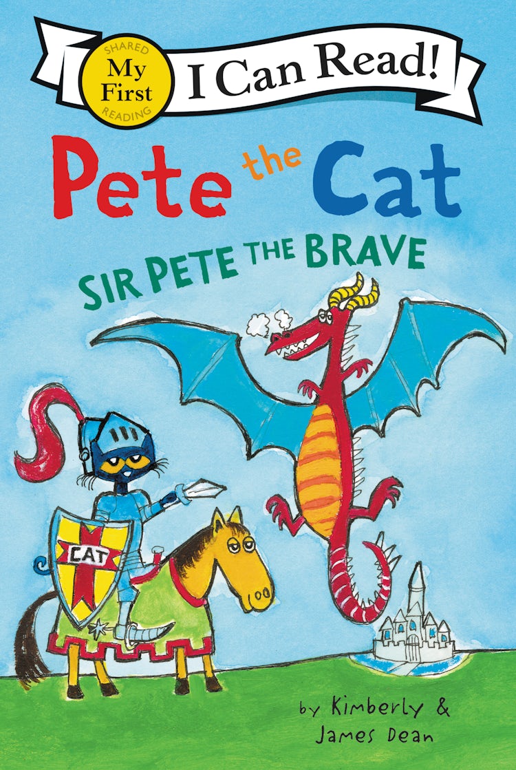 Cover image for Pete The Cat: Sir Pete The Brave, isbn: 9780062404213