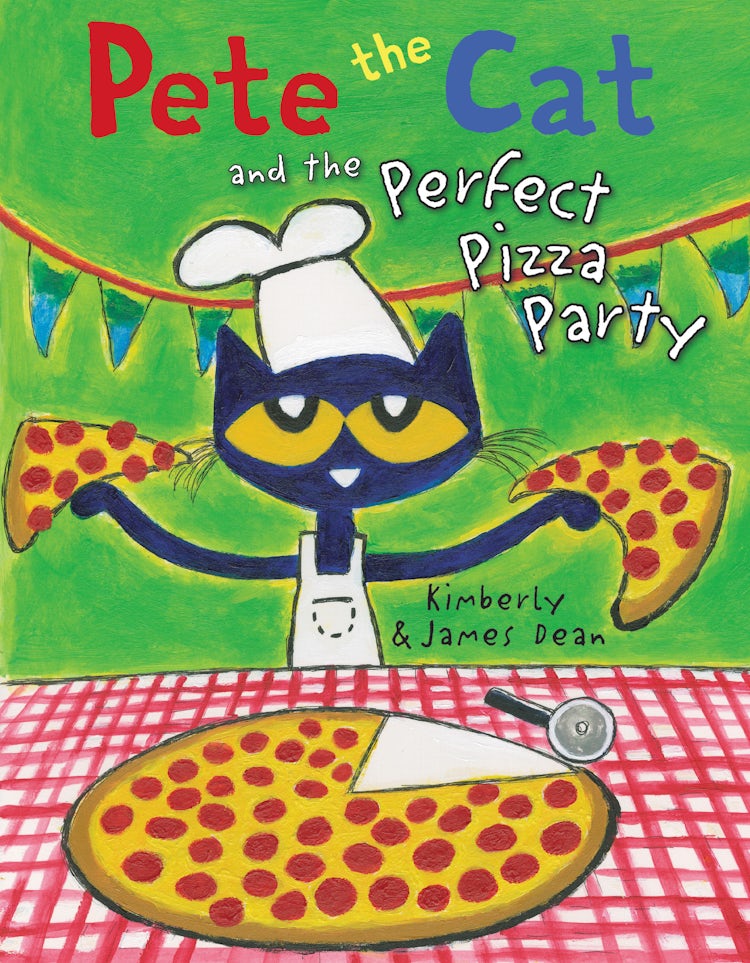 Cover image for Pete the Cat and the Perfect Pizza Party, isbn: 9780062404381
