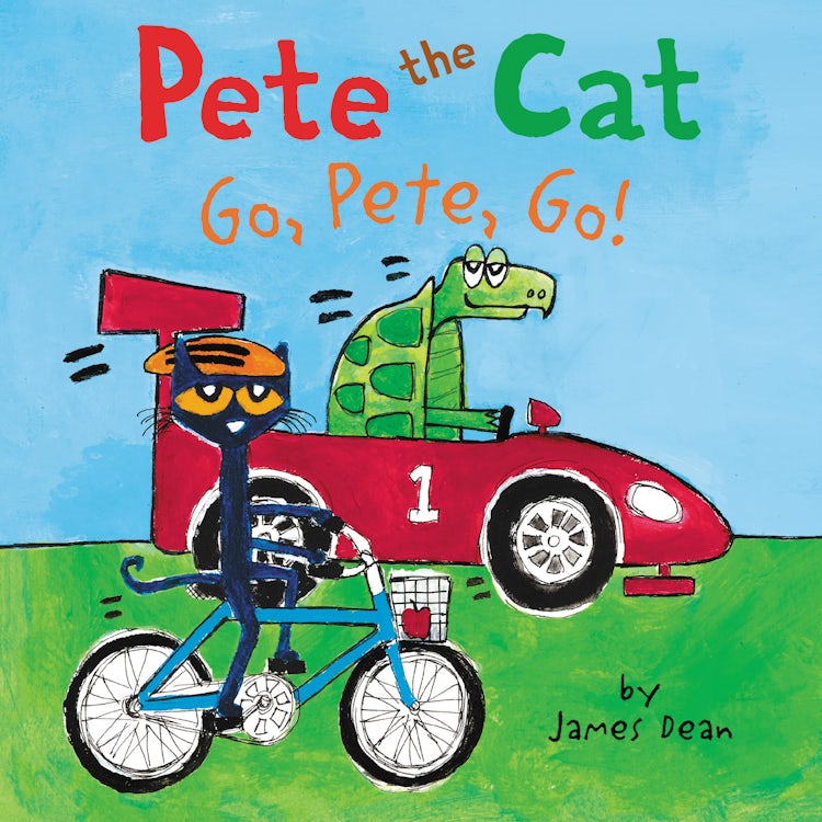 Cover image for Pete the Cat: Go, Pete, Go!, isbn: 9780062404404
