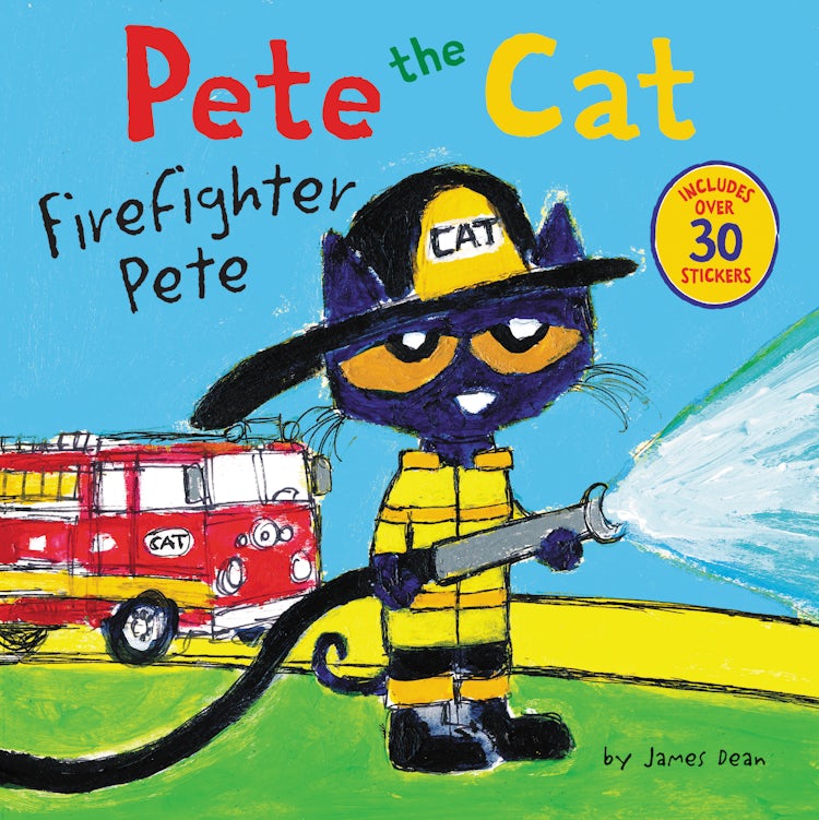 Cover image for Pete The Cat: Firefighter Pete, isbn: 9780062404459