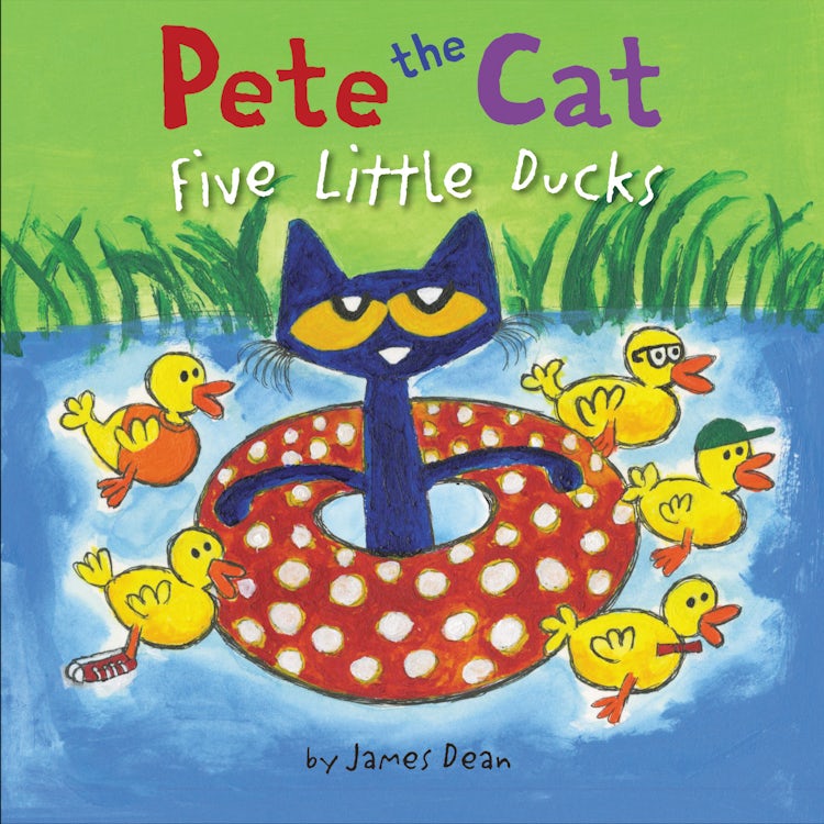 Cover image for Pete the Cat: Five Little Ducks, isbn: 9780062404497