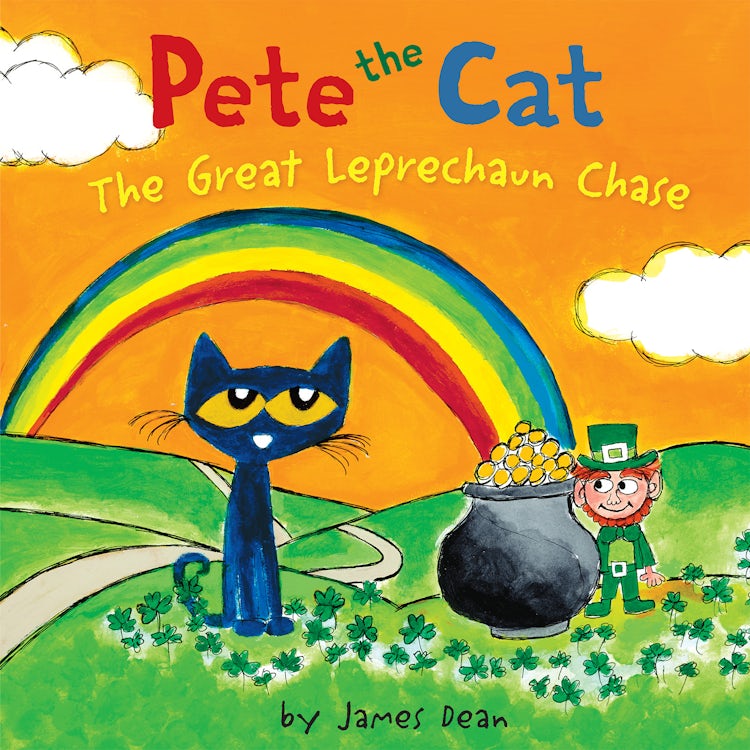 Cover image for Pete the Cat: The Great Leprechaun Chase, isbn: 9780062404510