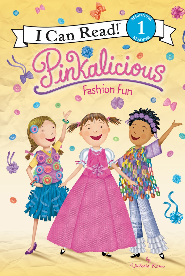 Cover image for Pinkalicious: Fashion Fun, isbn: 9780062410788