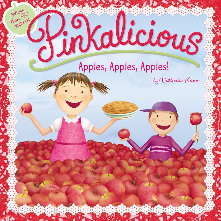 Cover image for Pinkalicious: Apples, Apples, Apples!, isbn: 9780062410795