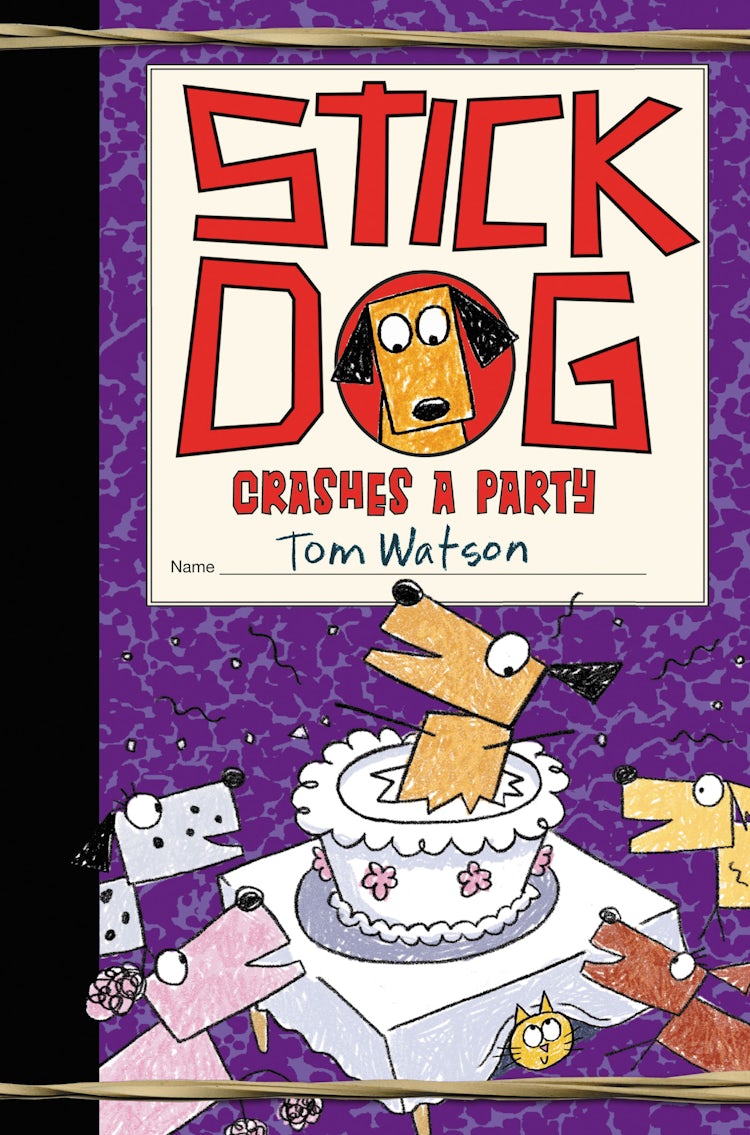 Cover image for Stick Dog Crashes A Party, isbn: 9780062410962