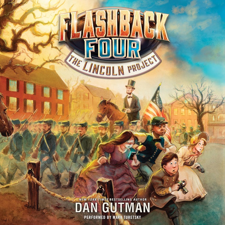 Cover image for The Flashback Four #1: The Lincoln Project, isbn: 9780062417770