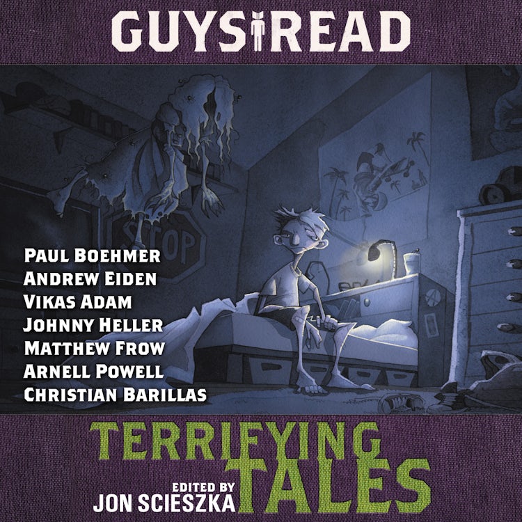 Cover image for Guys Read: Terrifying Tales, isbn: 9780062421357